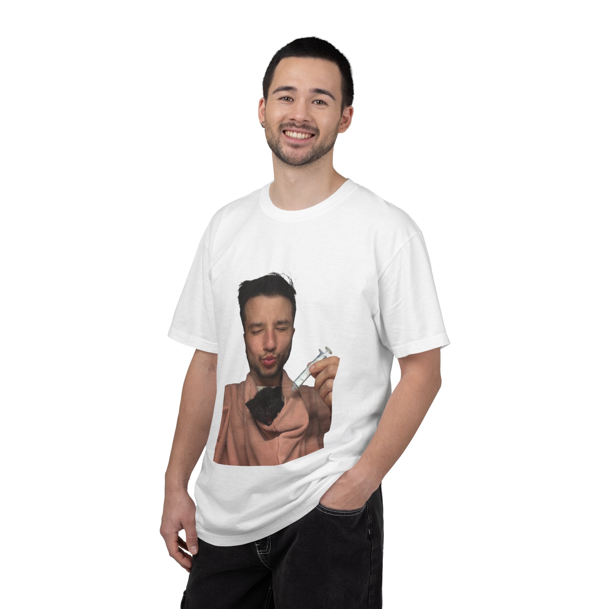 Man Eating Chocolate Chip Cookie T-shirt | Photo Print