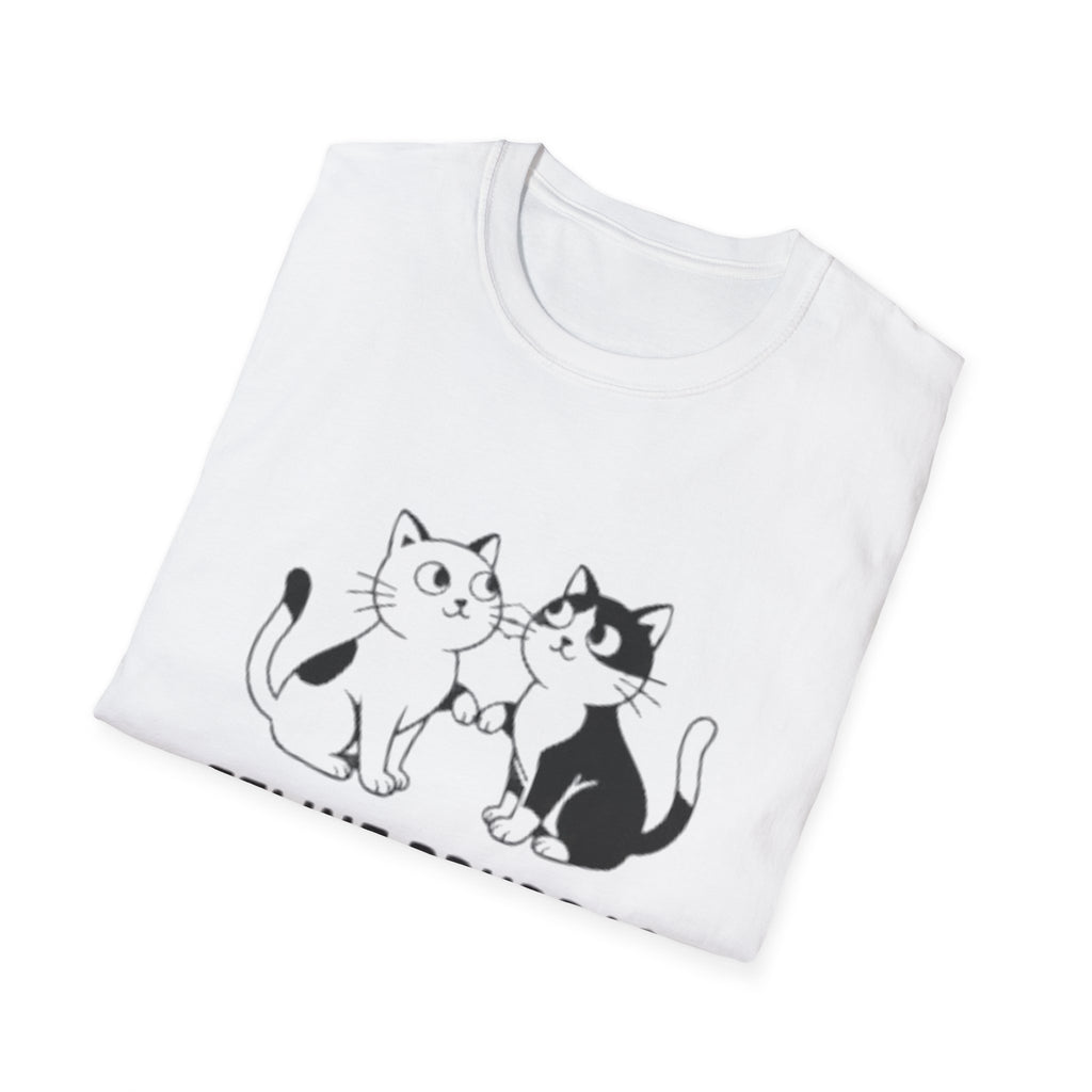 Feline Bruddas Graphic Tee | Cat Illustration, Matching Kittens Tee