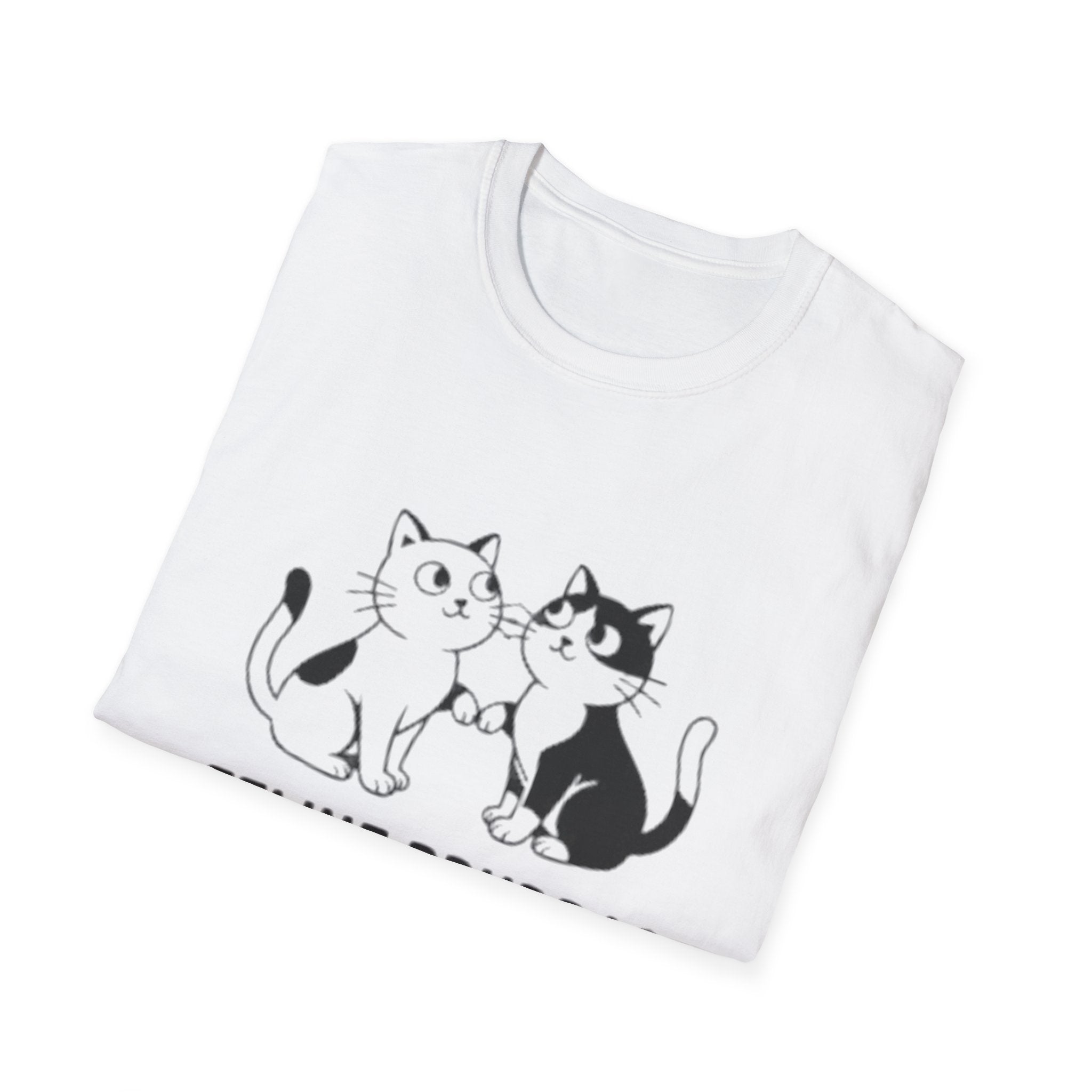 Feline Bruddas Graphic Tee | Cat Illustration, Matching Kittens Tee