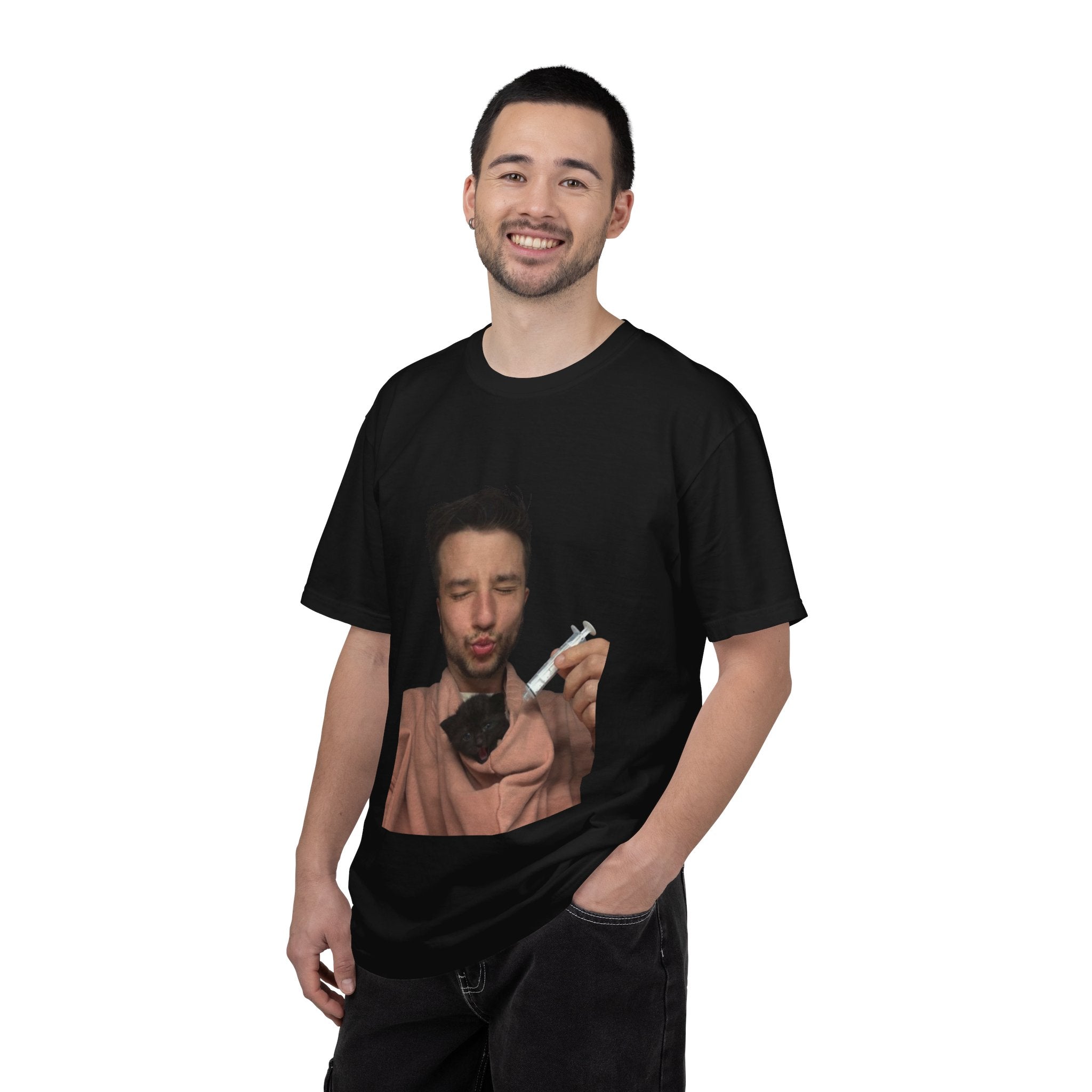 Man Eating Chocolate Chip Cookie T-shirt | Photo Print