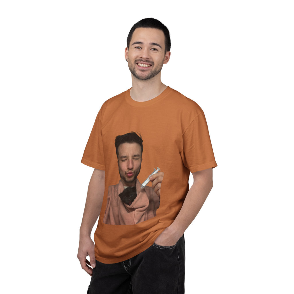 Man Eating Chocolate Chip Cookie T-shirt | Photo Print