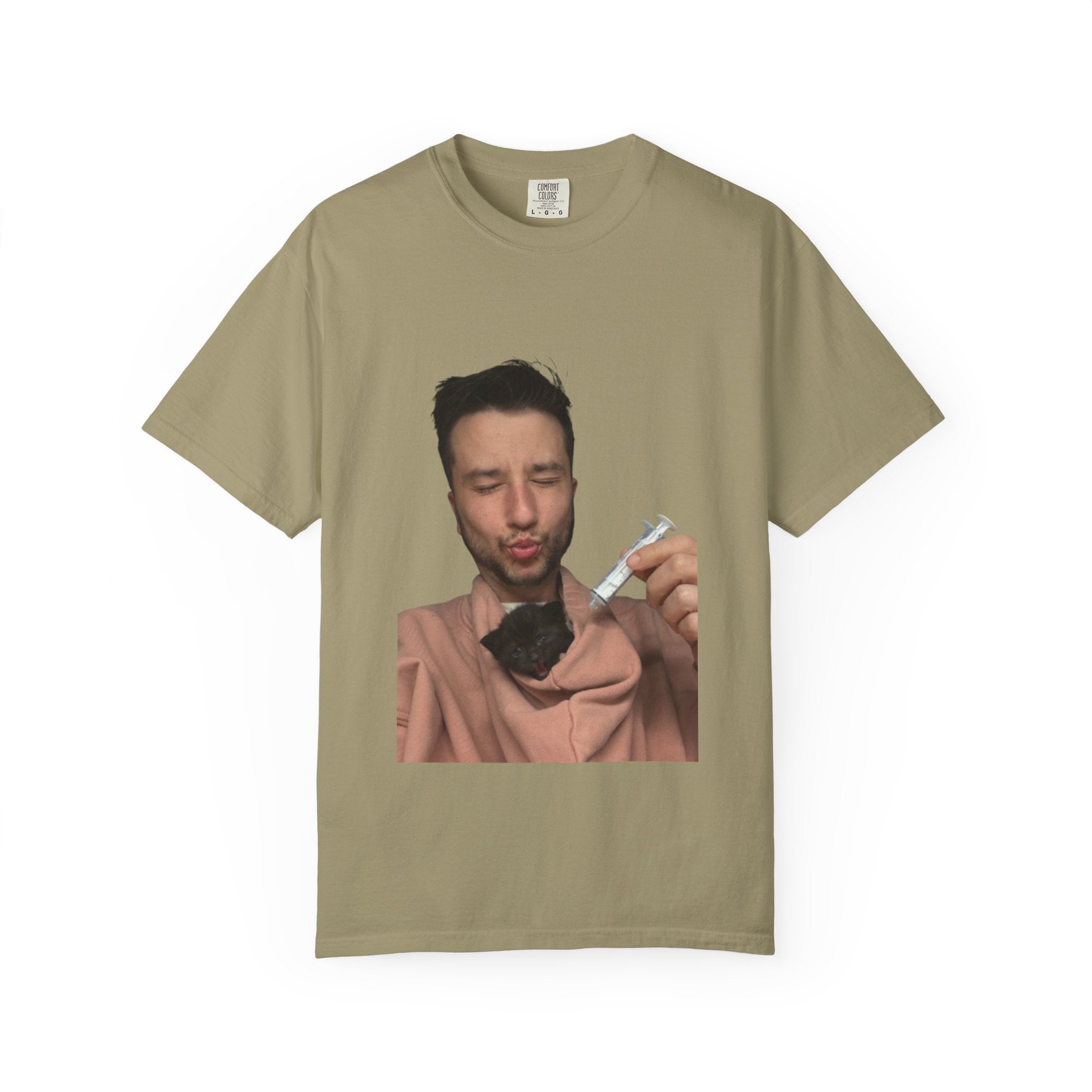 Man Eating Chocolate Chip Cookie T-shirt | Photo Print