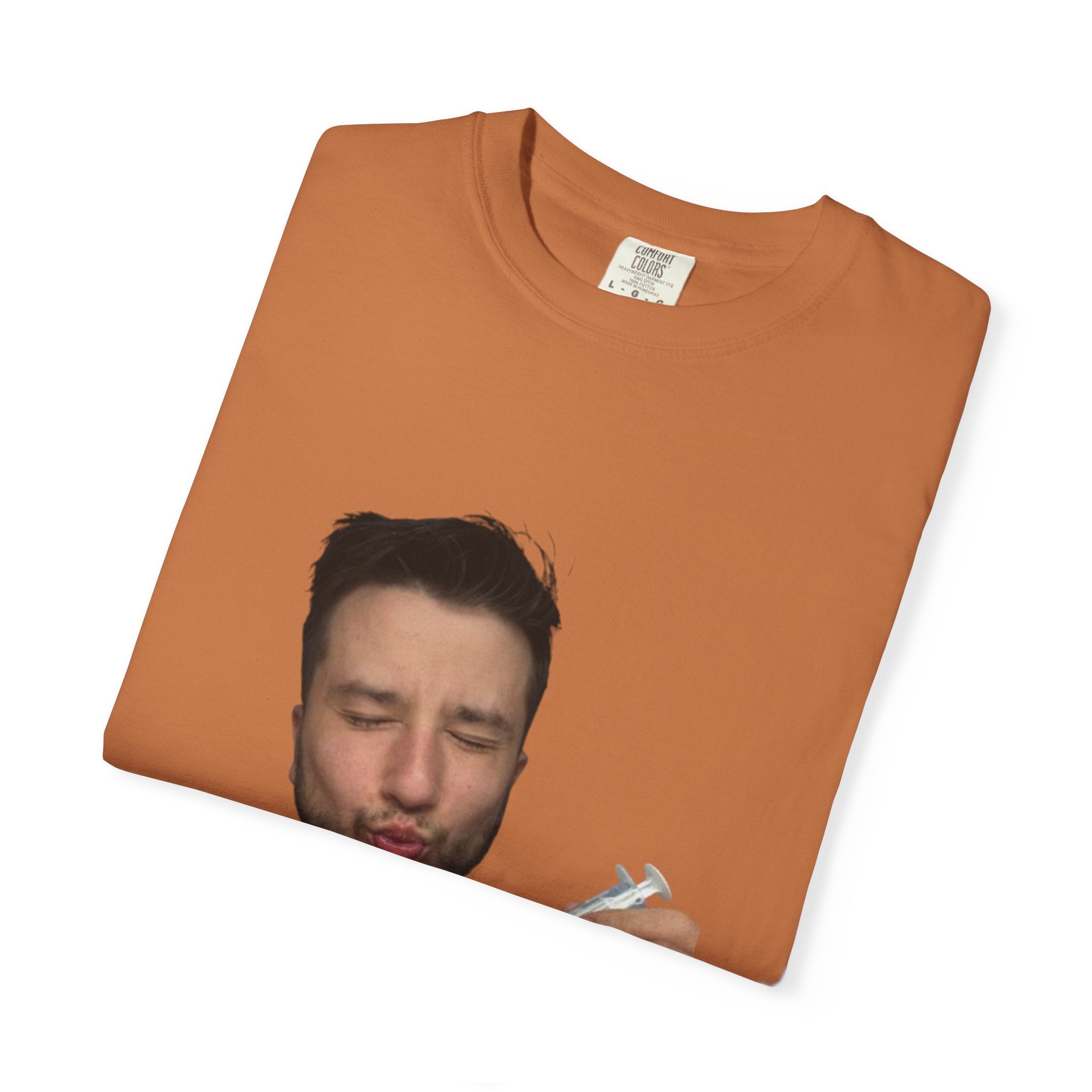 Man Eating Chocolate Chip Cookie T-shirt | Photo Print