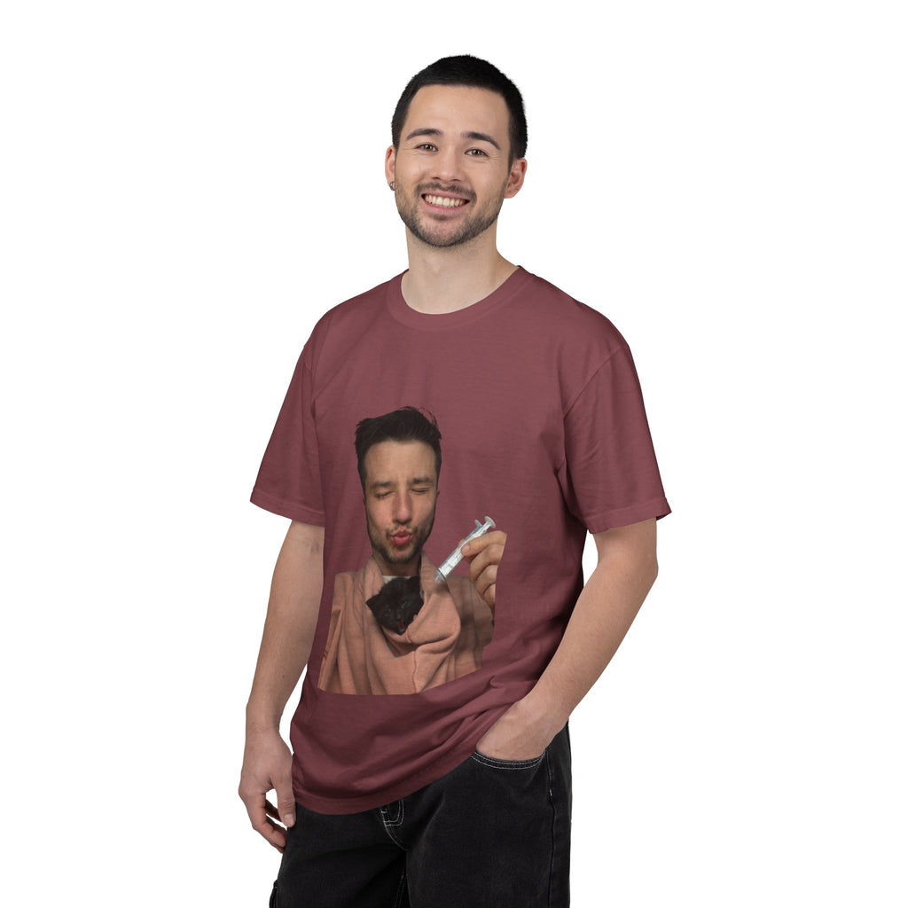 Man Eating Chocolate Chip Cookie T-shirt | Photo Print