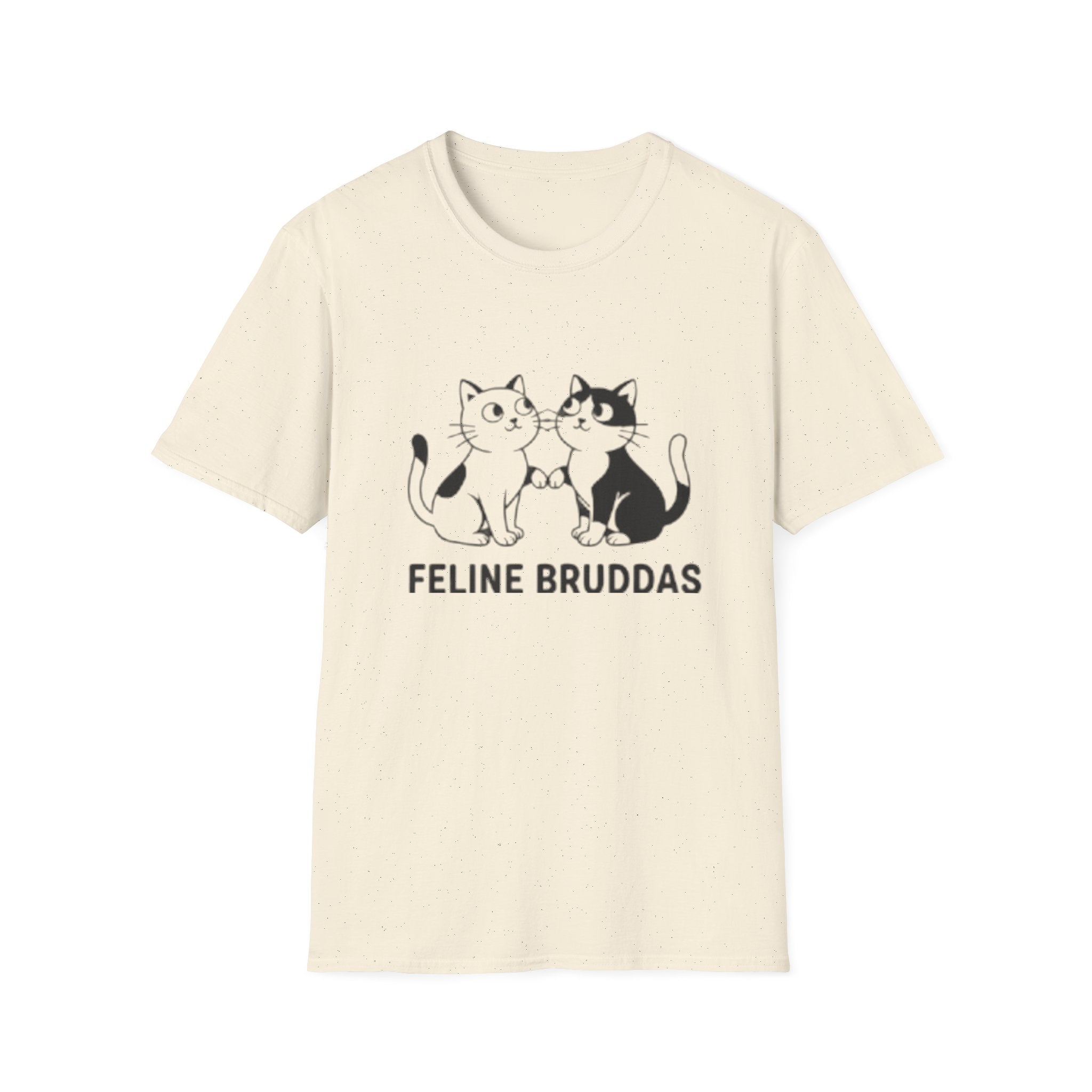 Feline Bruddas Graphic Tee | Cat Illustration, Matching Kittens Tee