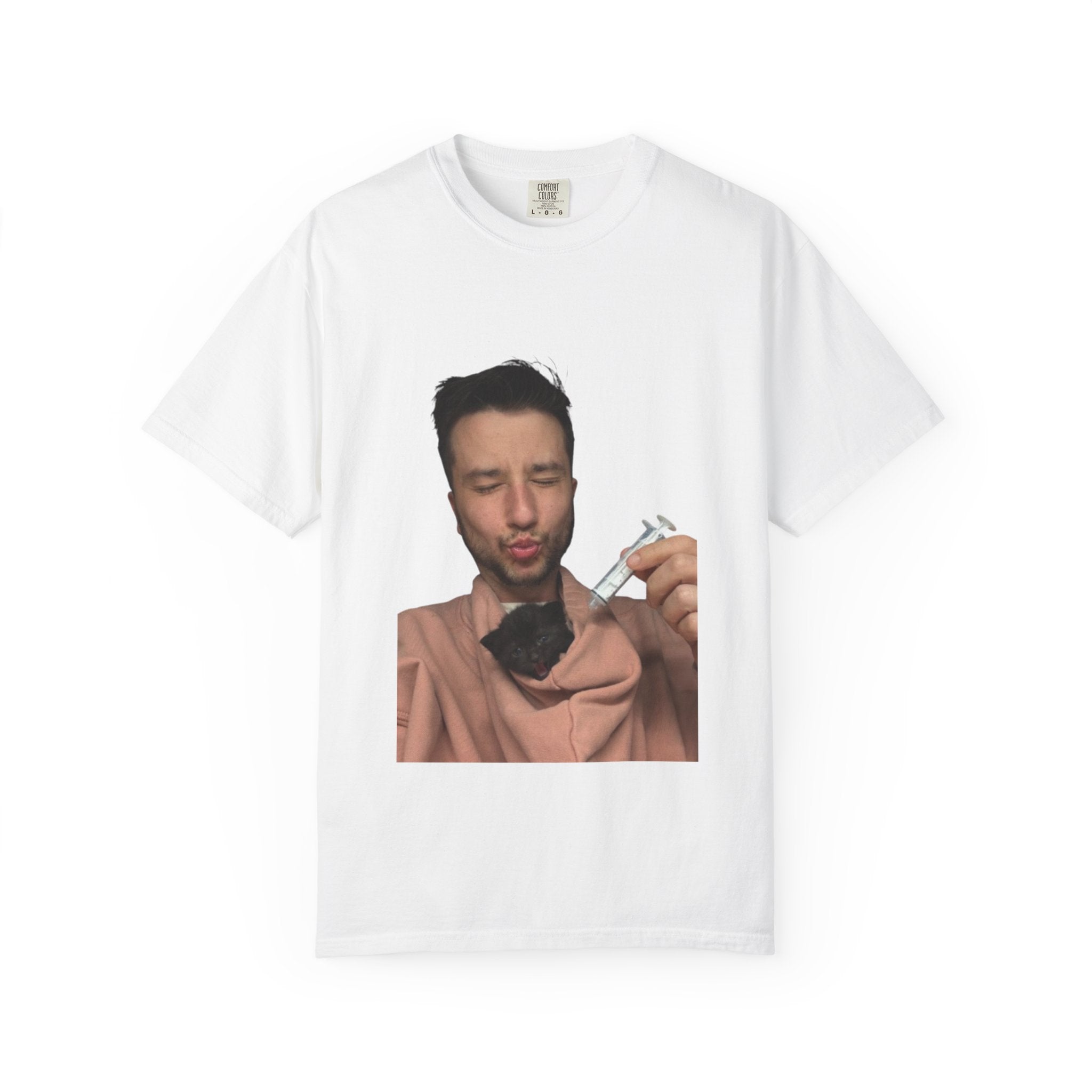 Man Eating Chocolate Chip Cookie T-shirt | Photo Print