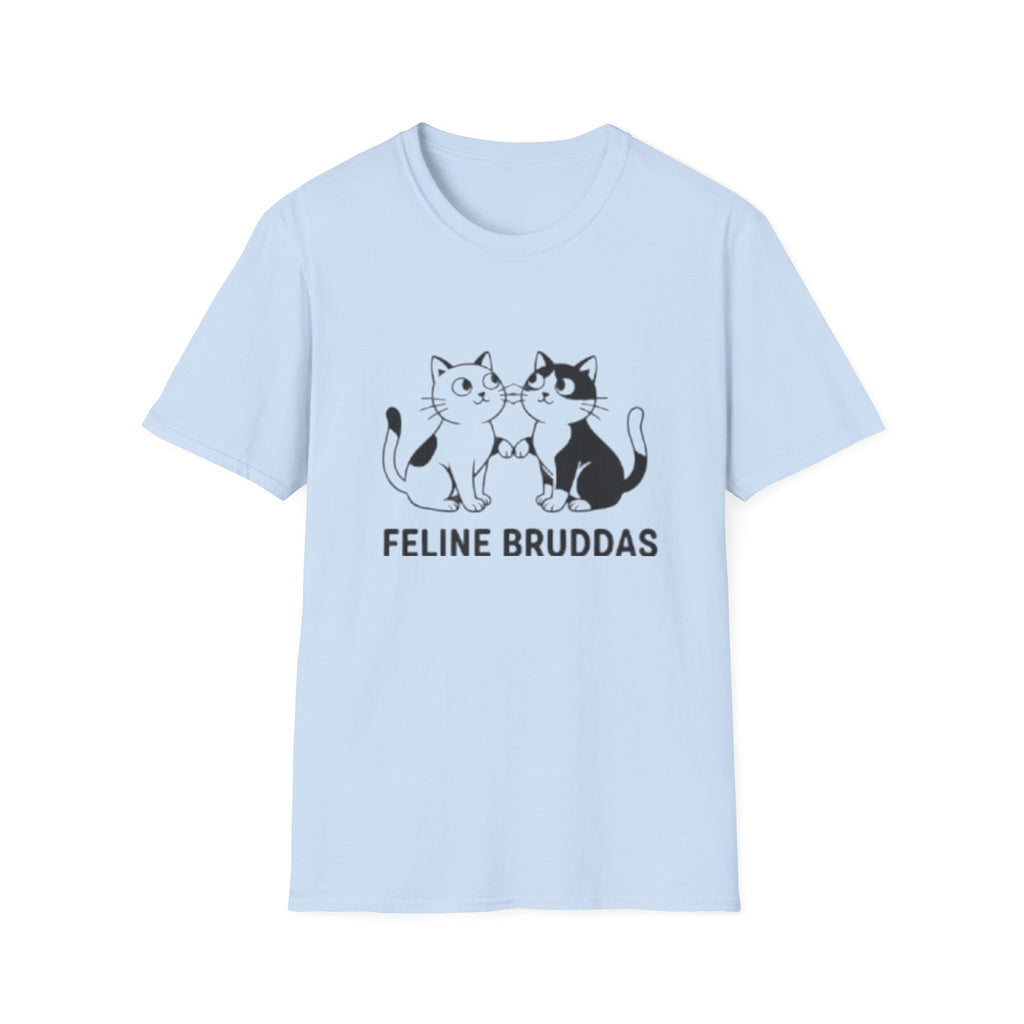 Feline Bruddas Graphic Tee | Cat Illustration, Matching Kittens Tee