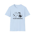 Feline Bruddas Graphic Tee | Cat Illustration, Matching Kittens Tee