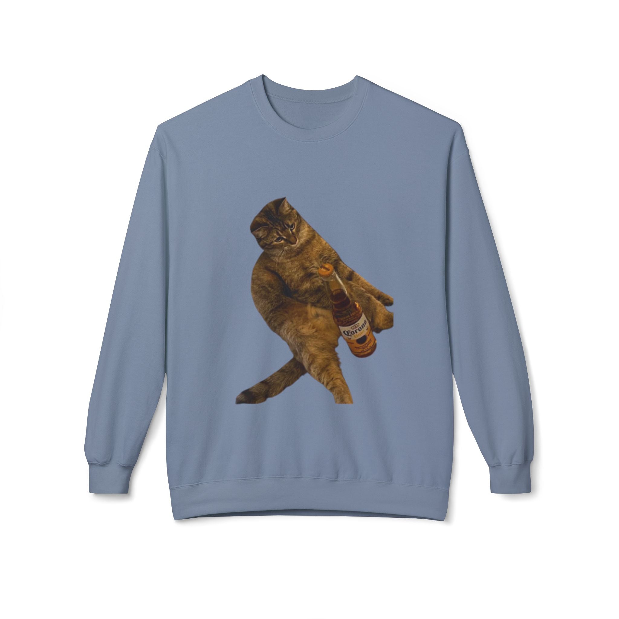 Tortoiseshell Cat Illustration Sweatshirt | Vintage Tabby Cat Art