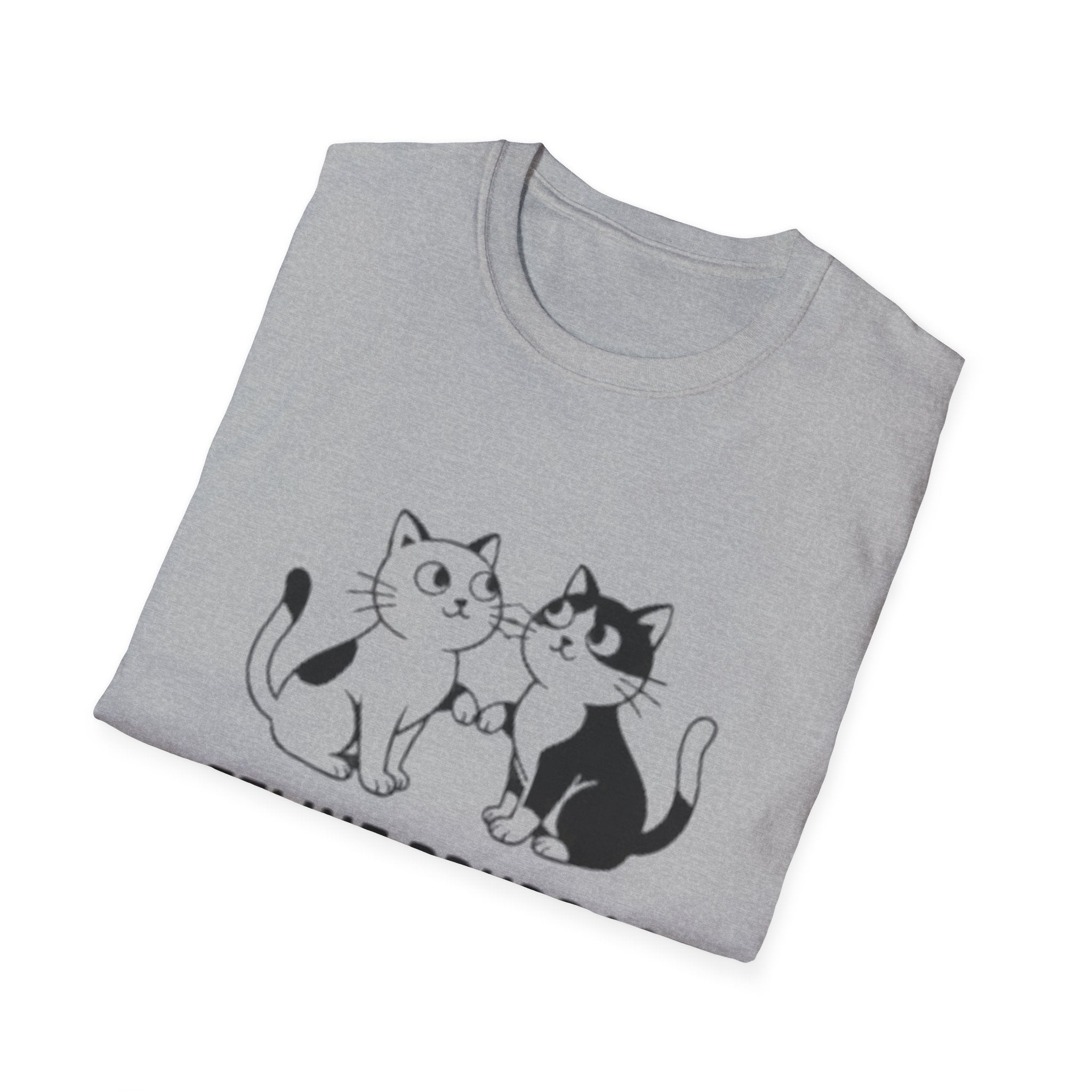 Feline Bruddas Graphic Tee | Cat Illustration, Matching Kittens Tee