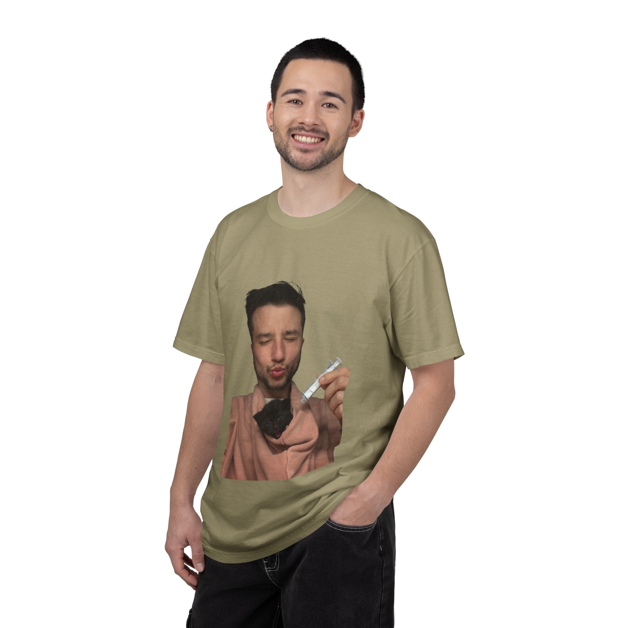 Man Eating Chocolate Chip Cookie T-shirt | Photo Print